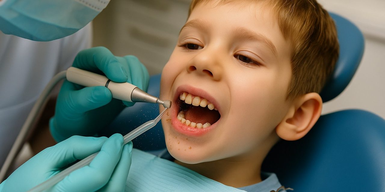 Détartrage chez l’enfant : est-ce nécessaire et à quel âge commencer ?